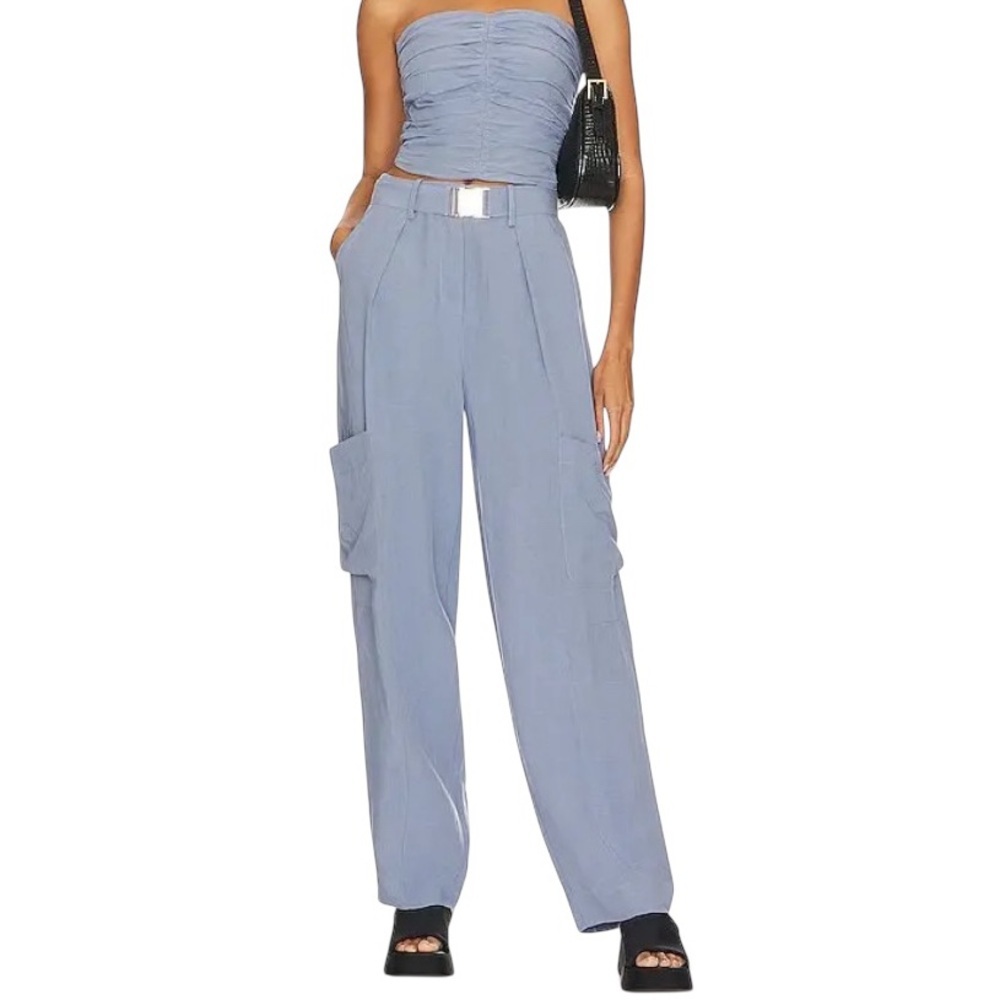 NWT SOVERE Nouvelle Cargo Pant in Blue Haze - Size XS/6